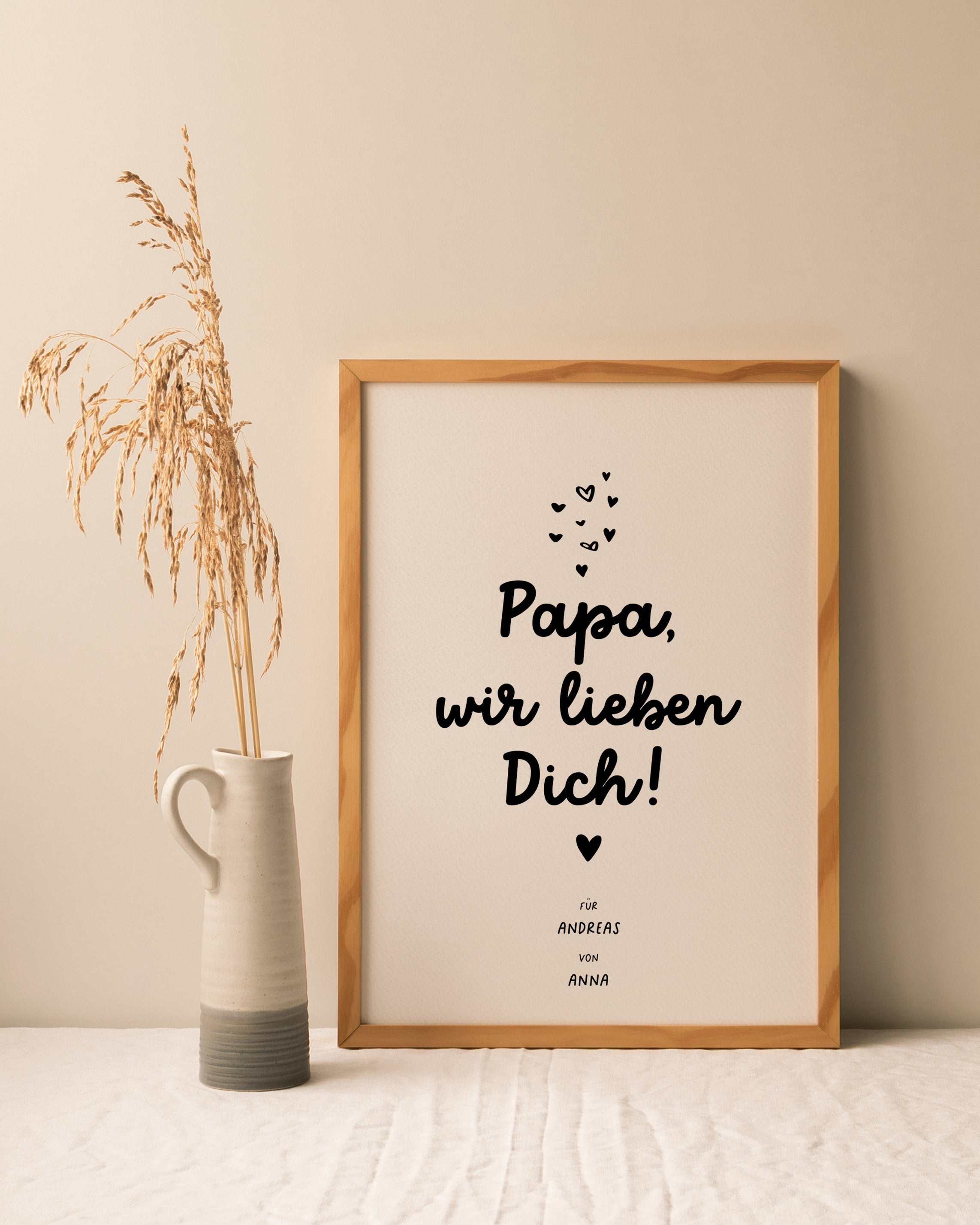Papa, wir lieben Dich - Poster