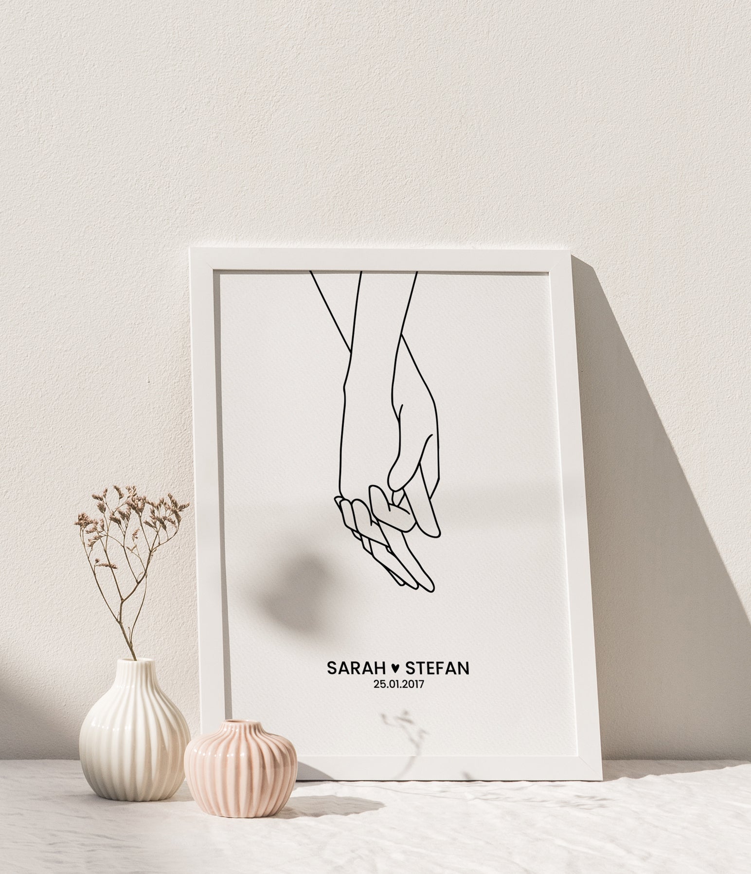 Händchen halten - Hand in Hand - Hände - Poster