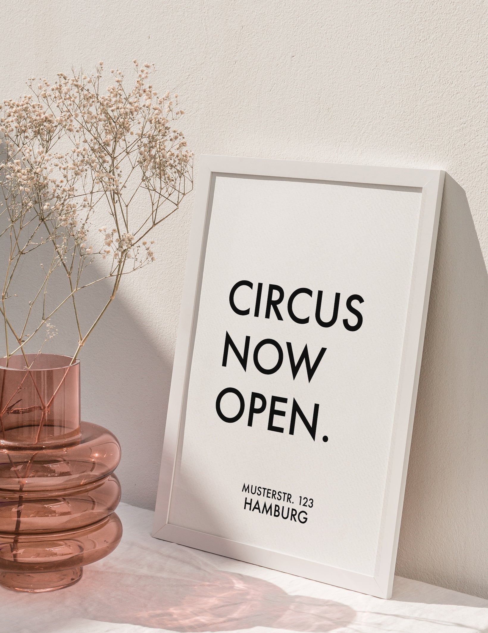 Circus now open - Poster
