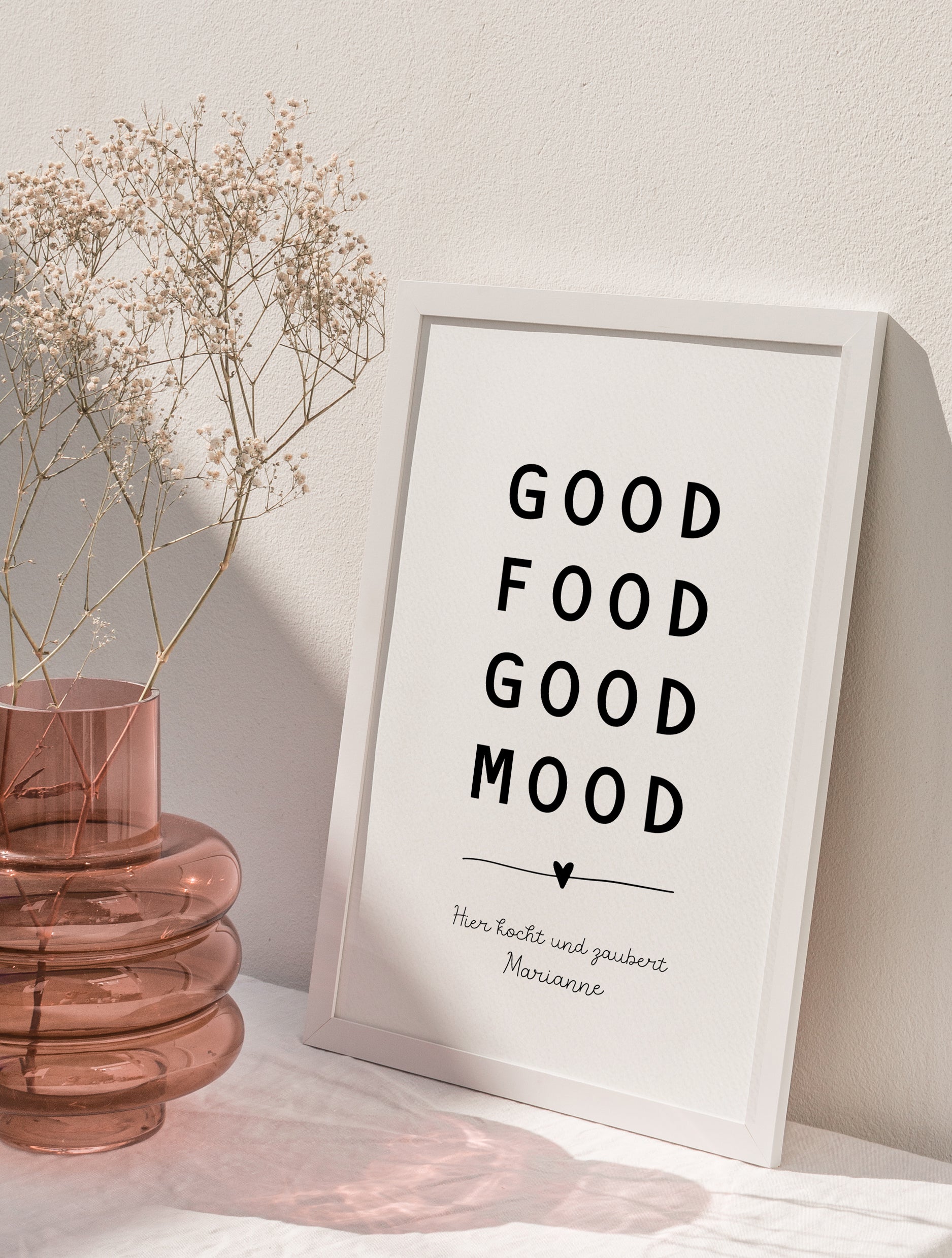 Good Food Good Mood - Poster