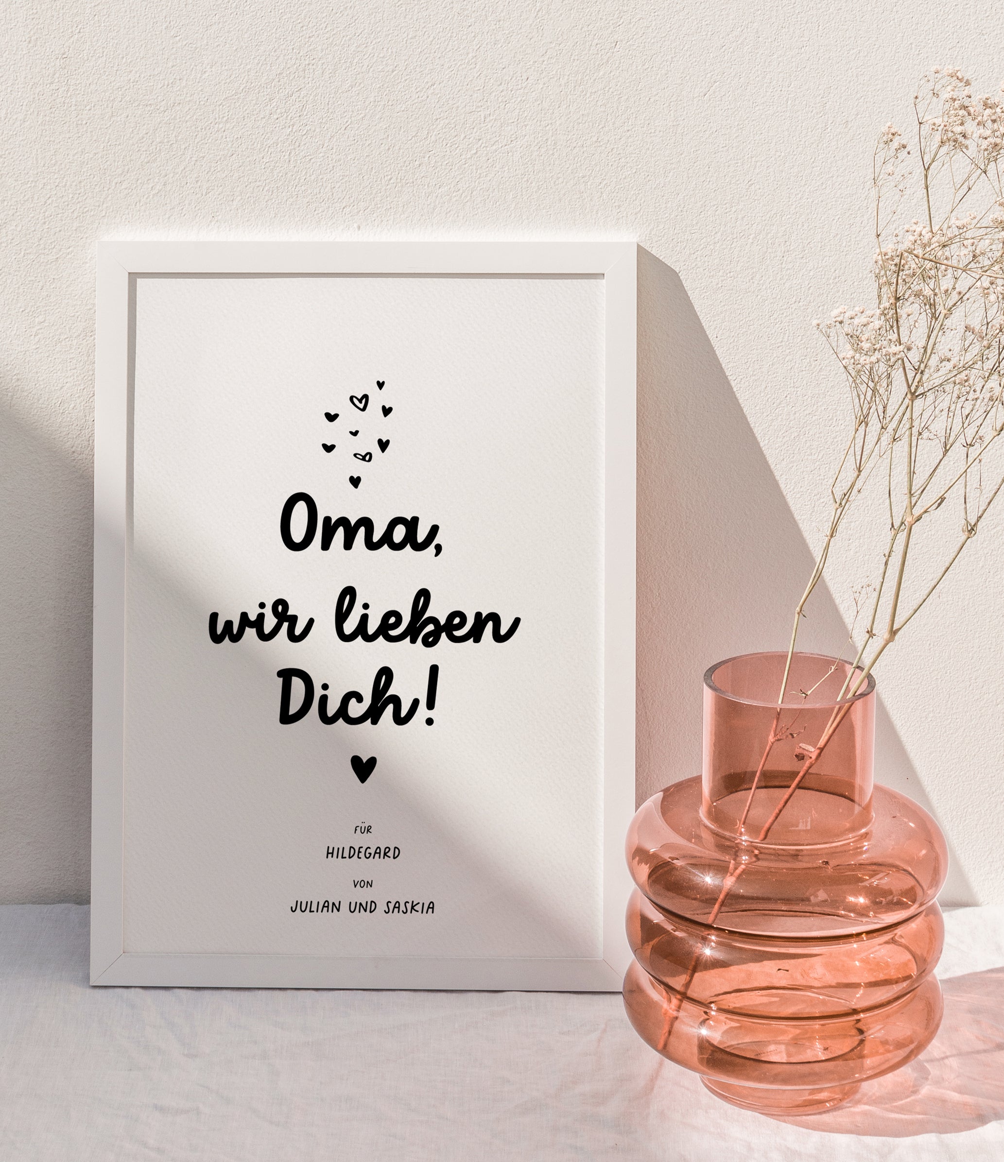 Oma, wir lieben Dich - Poster